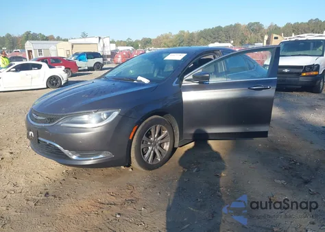 2015 Chrysler 200 Limited from USA, damaged, VIN 1C3CCCAB5FN738172